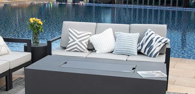 AMS Fireplace | Powder Coated Fire Pit Burner Lid - Image 2