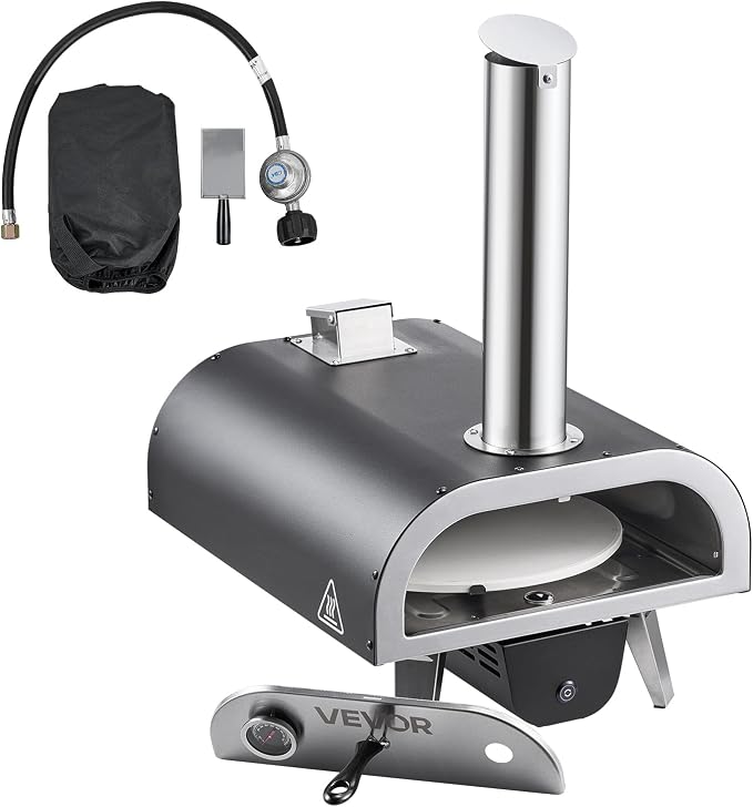 VEVOR Dual Fuel Outdoor Pizza Oven, - Image 10