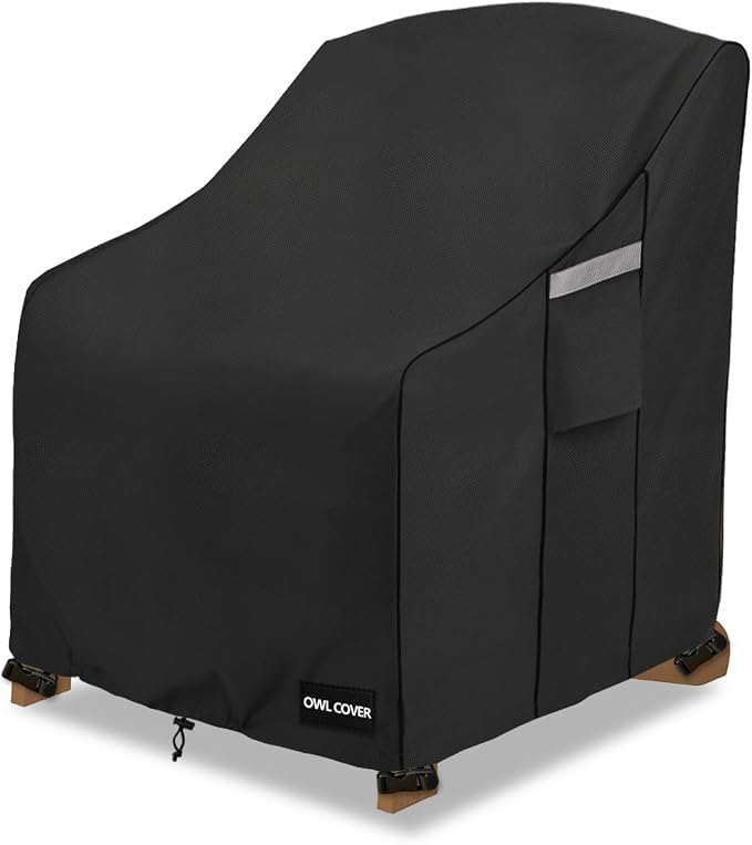 Outdoor Chair Covers 37"W x 40"D x 36"H, 600D Heavy Duty Waterproof Patio Chair by Owlcover