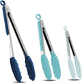 HOTEC Premium Stainless Steel Locking Kitchen Tongs by Hotec