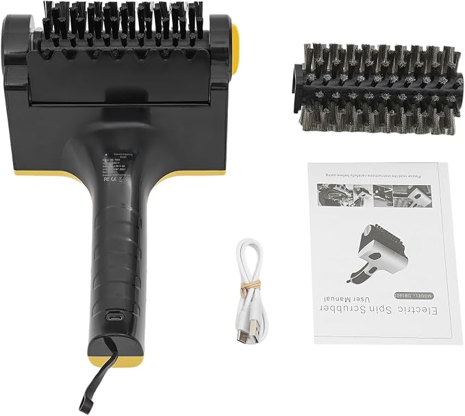 Cordless Electric Grill Cleaning Brush, Outdoor Grill Cleaner - Image 8