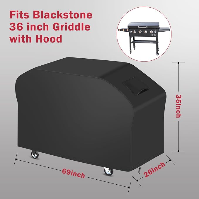iCOVER 5482 Griddle Cover for Blackstone 36 inch Griddles - Image 6