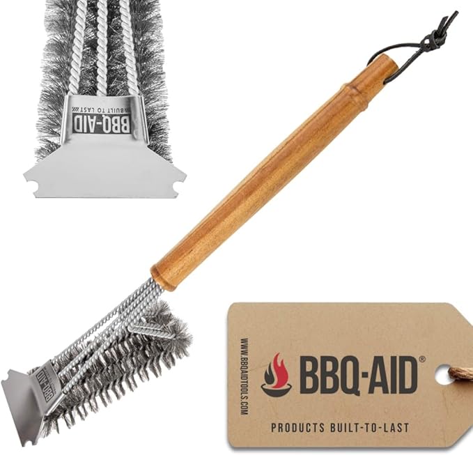 BBQ-AID All Angles BBQ Grill Brush by BBQ-AID