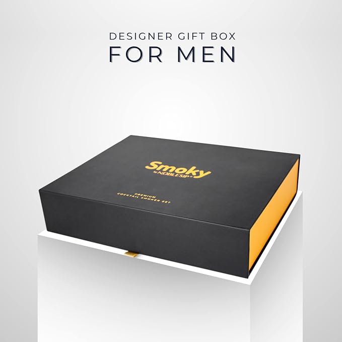 NobleSip Whiskey Cocktail Smoker Kit , All in 1 case to - Image 9