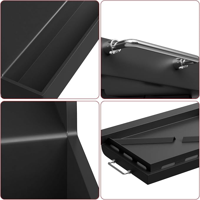 25" x 16" Nonstick Griddle for Gas Grill, Universal Flat Top Griddle Plate for - Image 4
