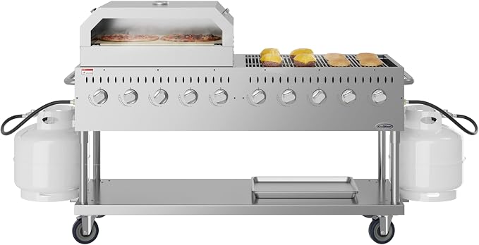 KoolMore 72 in. Commercial Outdoor Propane Gas Grill by KoolMore