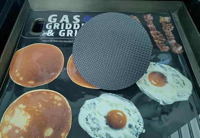 Firsgrill 2-Pack Burger Press 7.08" Round, Heavy-Duty Cast Iron Smash Burger - Image 4