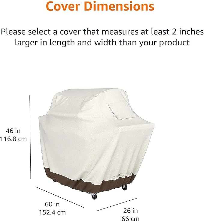 Amazon Basics Gas Grill Barbecue Cover - Image 2