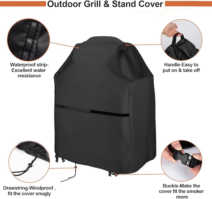 Grill Griddle Cover Compatible for Charbroil Bistro Pro Electric Grill & Griddle - Image 5
