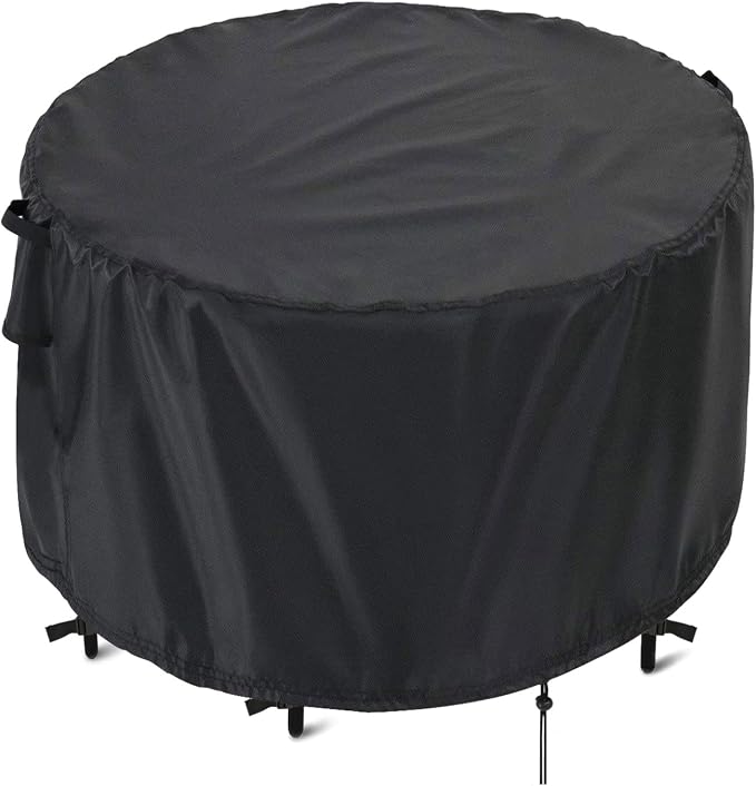 Kingling Patio Furniture Covers Waterproof, Round Patio Table Cover 48 inch by Kingling