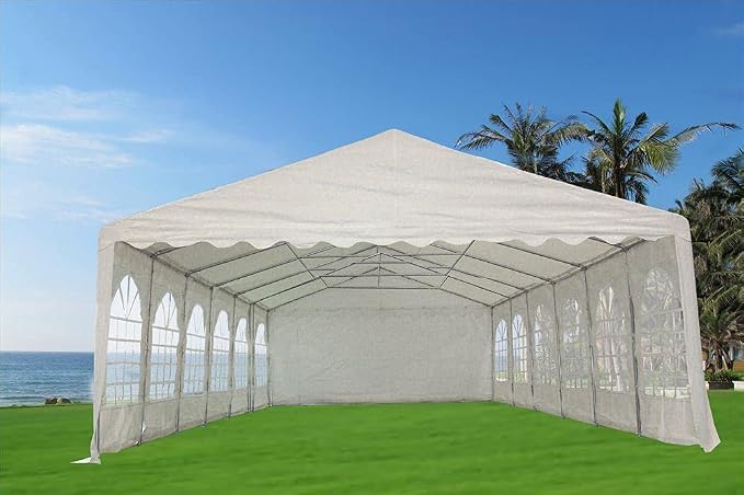 Delta 40'x20' Fire Retardant PVC Party Tent, Wedding Tent Canopy, Outdoor Event - Image 9