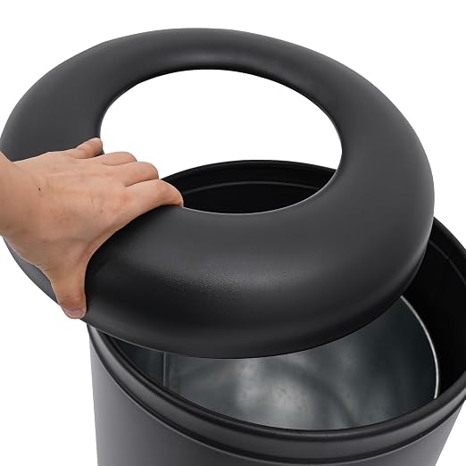 15.48 Gallon Commercial Trash Can, 15 x 30.7 inch - Image 8