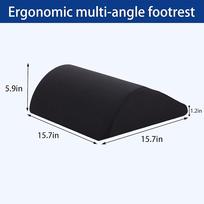 Foot Rest for Under Desk at Work Ergonomic Under Desk Footrest，Support Foot - Image 5
