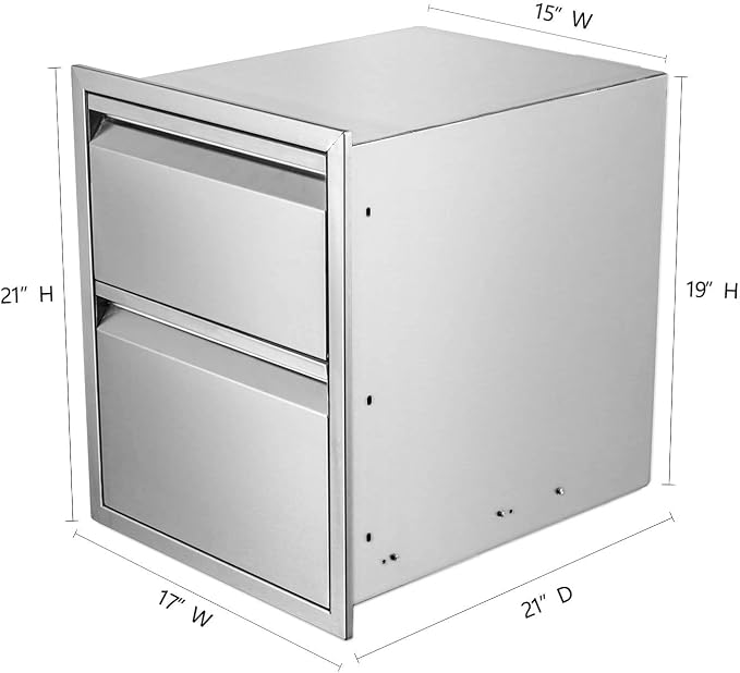 Outdoor Kitchen Single Drawer - Image 3