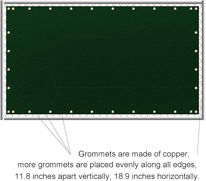 Sunnyglade 4 feet x 100 feet Privacy Screen Fence Heavy Duty Fencing Mesh Shade - Image 5