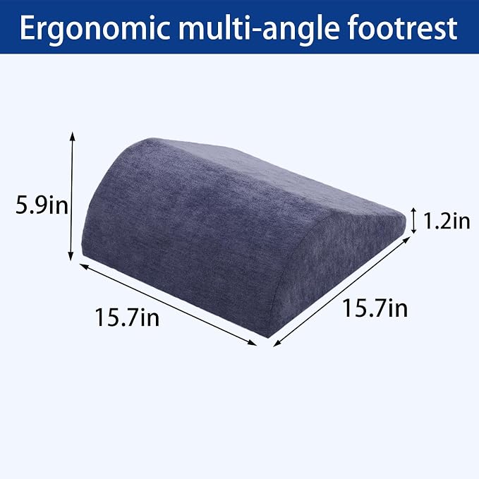 Foot Rest for Under Desk at Work Ergonomic Under Desk Footrest，Support Foot - Image 5