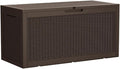 Devoko 95 Gallon Deck Box Large Resin Outdoor Storage Box, Waterproof and UV by DEVOKO