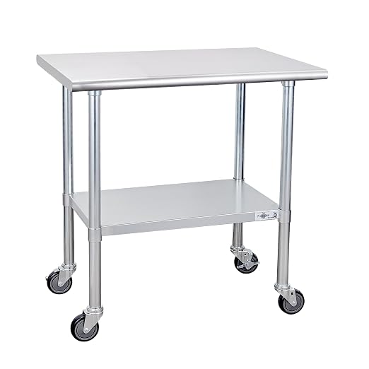 Profeeshaw Stainless Steel Table by Profeeshaw