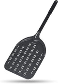 Perforated Pizza Peel, 12 x 14 Inch Rectangular Pizza Turning Peel, by VIKCOLEE