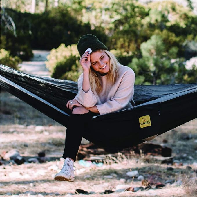 Wise Owl Outfitters Camping Hammock – 500lbs Portable Hammock - Image 4