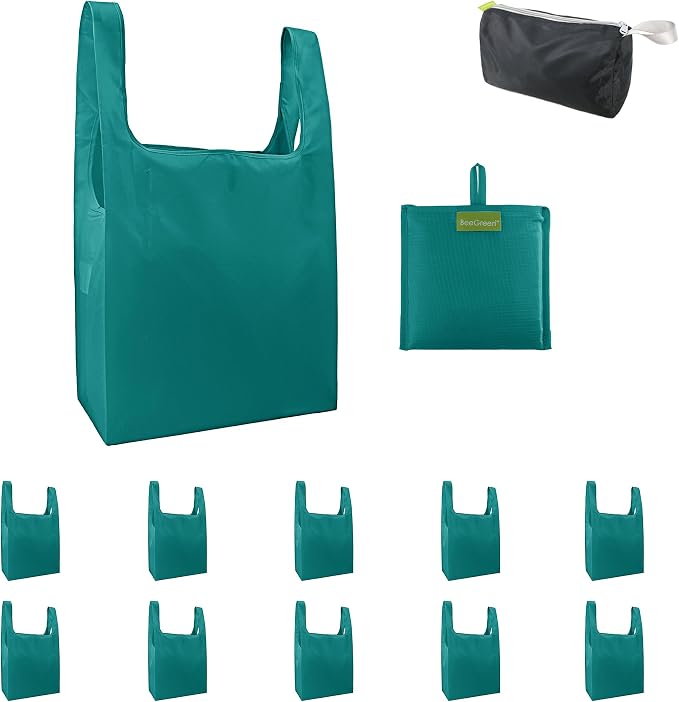 BeeGreen Marrs Reusable Grocery Bags Wholesale Gray Reusable Kitchen Bags Bulk by BeeGreen