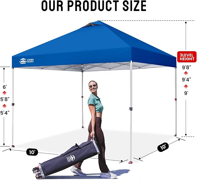 CROWN SHADES 10x10 Pop Up Canopy - Image 6