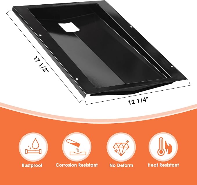 69804 Grease Tray for Weber Spirit 300 Series Grills, Drip Pan Tray for Weber - Image 2