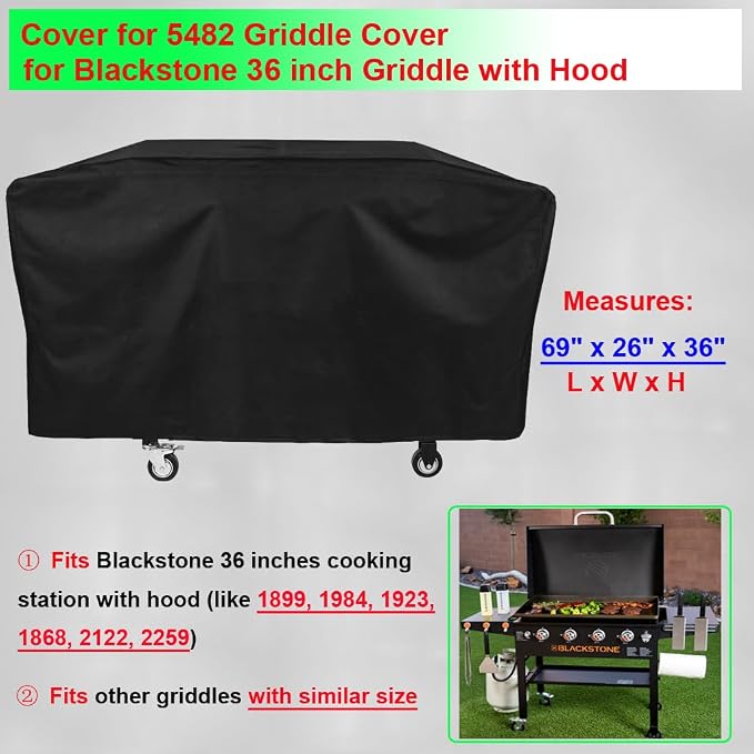 Griddle Cover for Blackstone 36 inches Cooking Station - Image 2