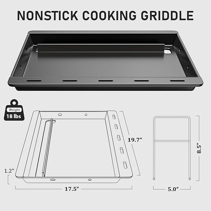 Utheer Ceramic Full Size Griddle Insert - Image 2