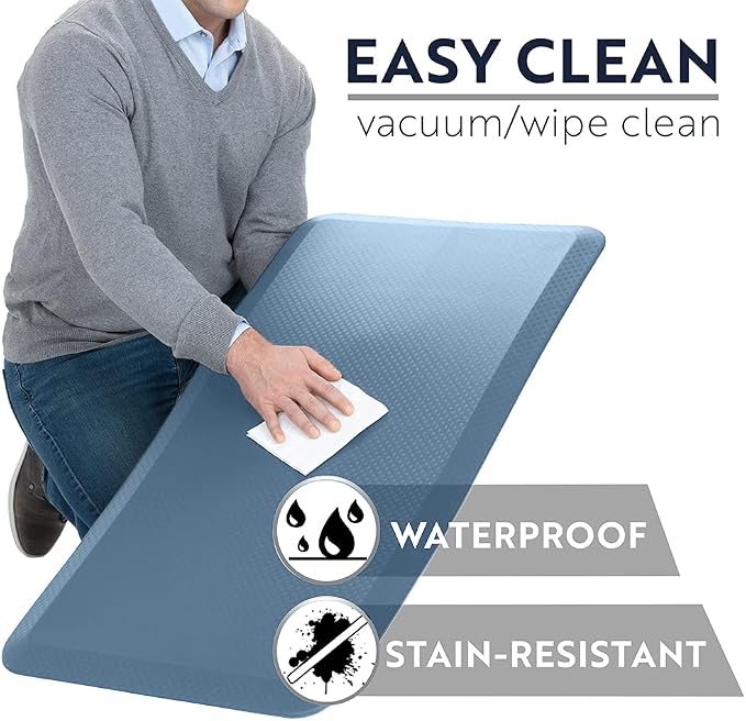 KANGAROO Thick Ergonomic Anti Fatigue Cushioned Kitchen Floor Mats, Standing - Image 4