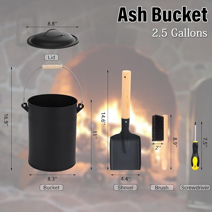 FEED GARDEN 2.5 Gallon Ash Bucket - Image 2