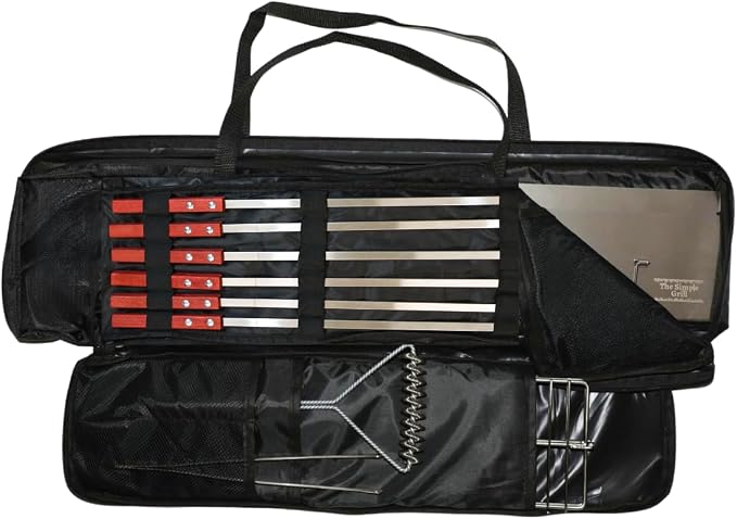 The Simple Grill | Stainlees Steel Foldable Charcoal Grill - Image 5