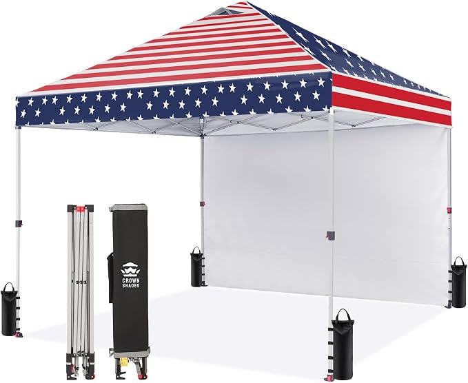 CROWN SHADES 10x10 Pop Up Canopy by CrownShades