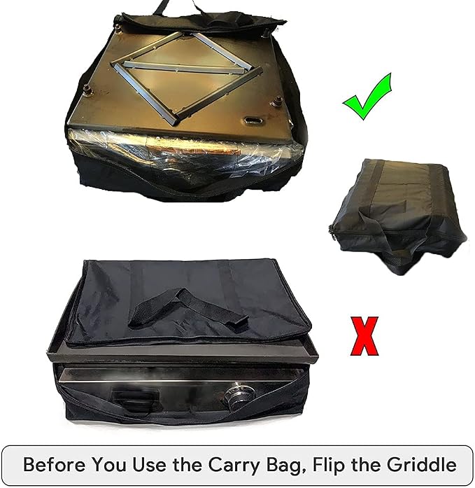 Griddle Cover and Carry Bag for Blackstone 17 Inch Griddle - Image 8