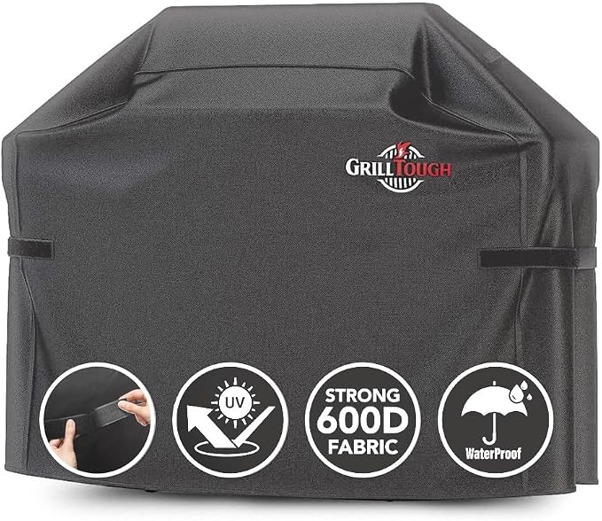 Heavy Duty BBQ Grill Cover for Outdoor Grill, 72 Inch – Waterproof, Weather by GrillTough