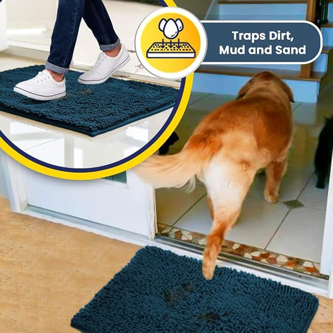 Muddy Mat® AS-SEEN-ON-TV Highly Absorbent Microfiber Door Mat and Pet Rug - Image 7