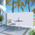 YAFF Retractable Outdoor Folding Privacy Divider, Water & UV Resistant Sun by YAFF