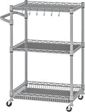 3 Tier Rolling Utility Carts by Alexayhome