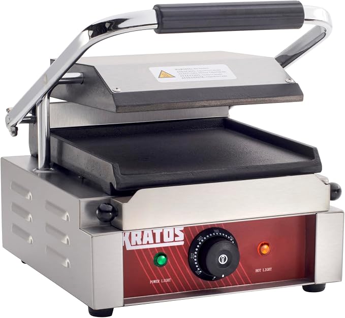 Kratos Commercial Electric Panini Sandwich Grill - Image 3