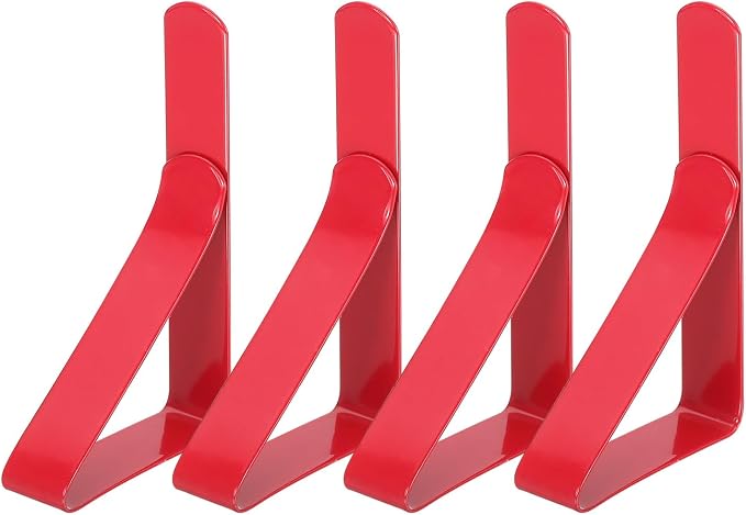 uxcell 4 Pack Tablecloth Clips, Stainless Steel Table Cloth Cover Clamps by uxcell