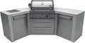 Mont Alpi MAi400-D45 32-Inch Deluxe 45-Degree 4-Burner 78000 BTU Deluxe by MontAlpi