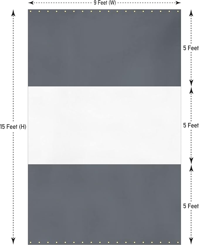 Covers & All Outdoor Clear Panel Curtain, 12 oz Vinyl Outdoor Curtains - Image 2