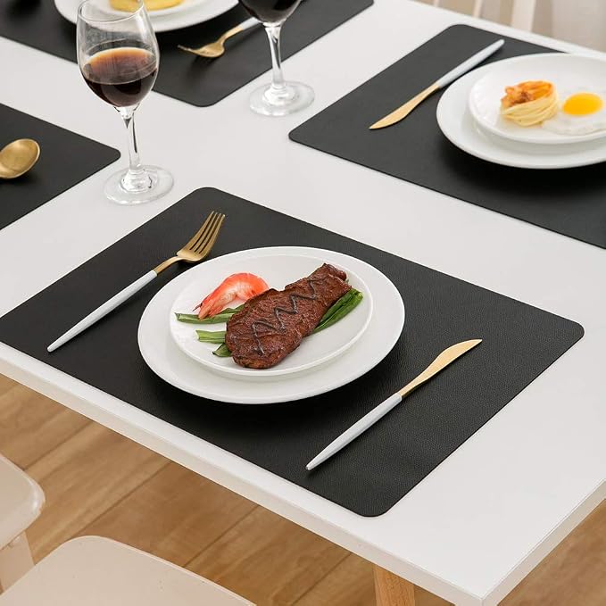DOLOPL Placemats Set of 8, Modern Waterproof Table Mats - Image 5