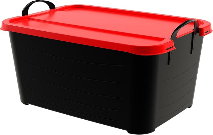 Life Story 6 Pack Heavy Duty Stackable Storage Bin, 55 Quart Home Organizer - Image 4