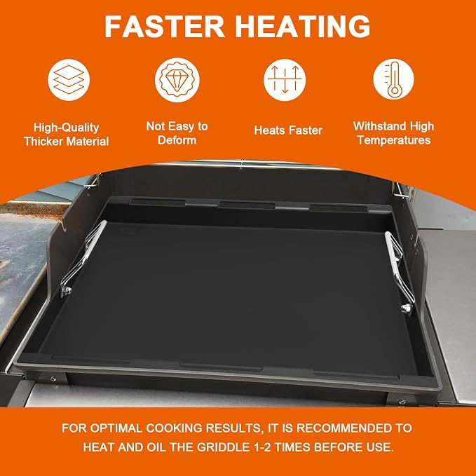 17" Full-Size Griddle Insert for Charbroil Performance 2 Burner 463630021 - Image 6