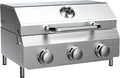 Bestfire 3-Burner Tabletop Gas Grill, 000 BTU Portable Propane Grill by GrillsOutdoorCooking