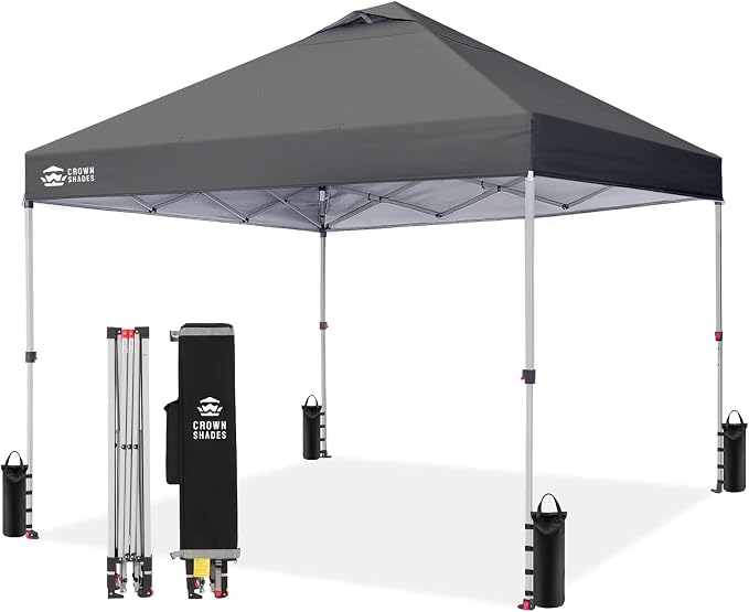 CROWN SHADES 10x10 Pop Up Canopy by CrownShades