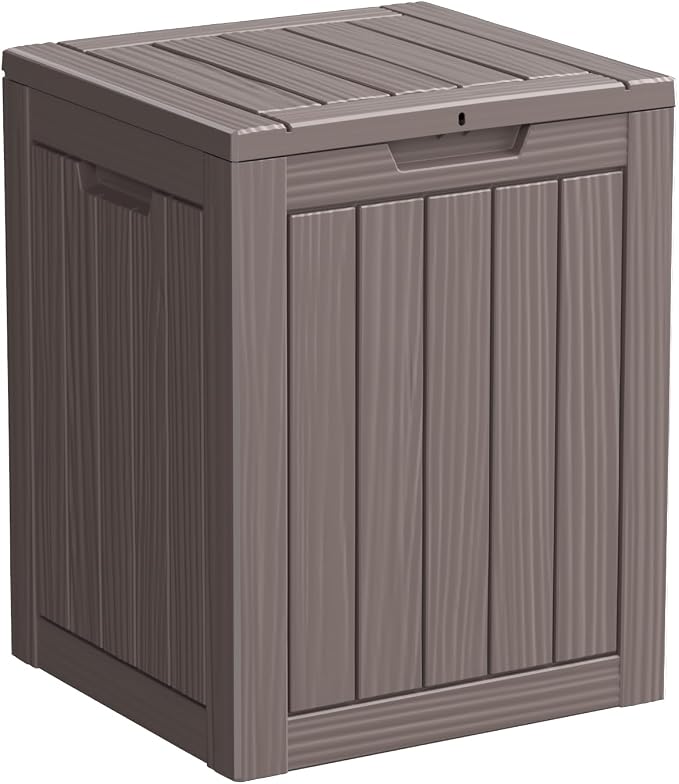 28 Gallon Outdoor Storage Box – Resin Deck Box by ATMELT