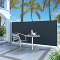 YAFF Retractable Outdoor Folding Privacy Divider, Water & UV Resistant Sun by YAFF