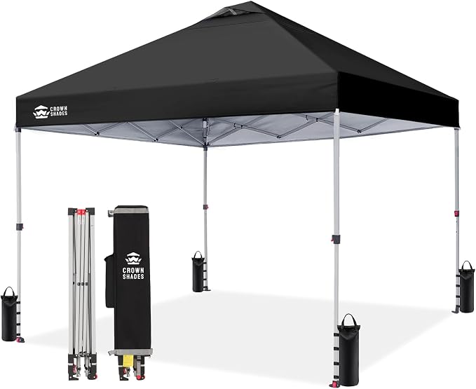 CROWN SHADES 10x10 Pop Up Canopy by CrownShades